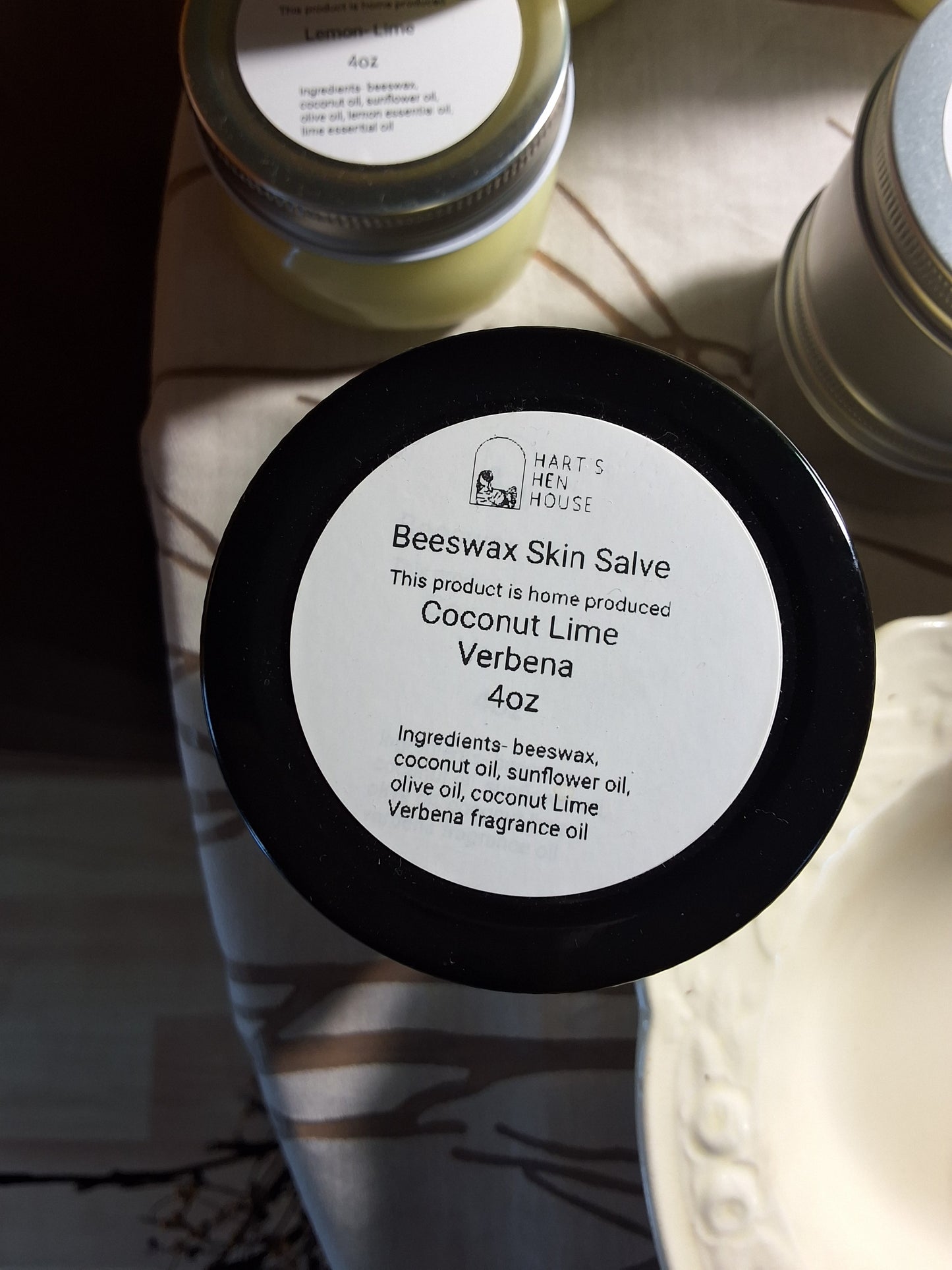 Mostly natural skin salve
