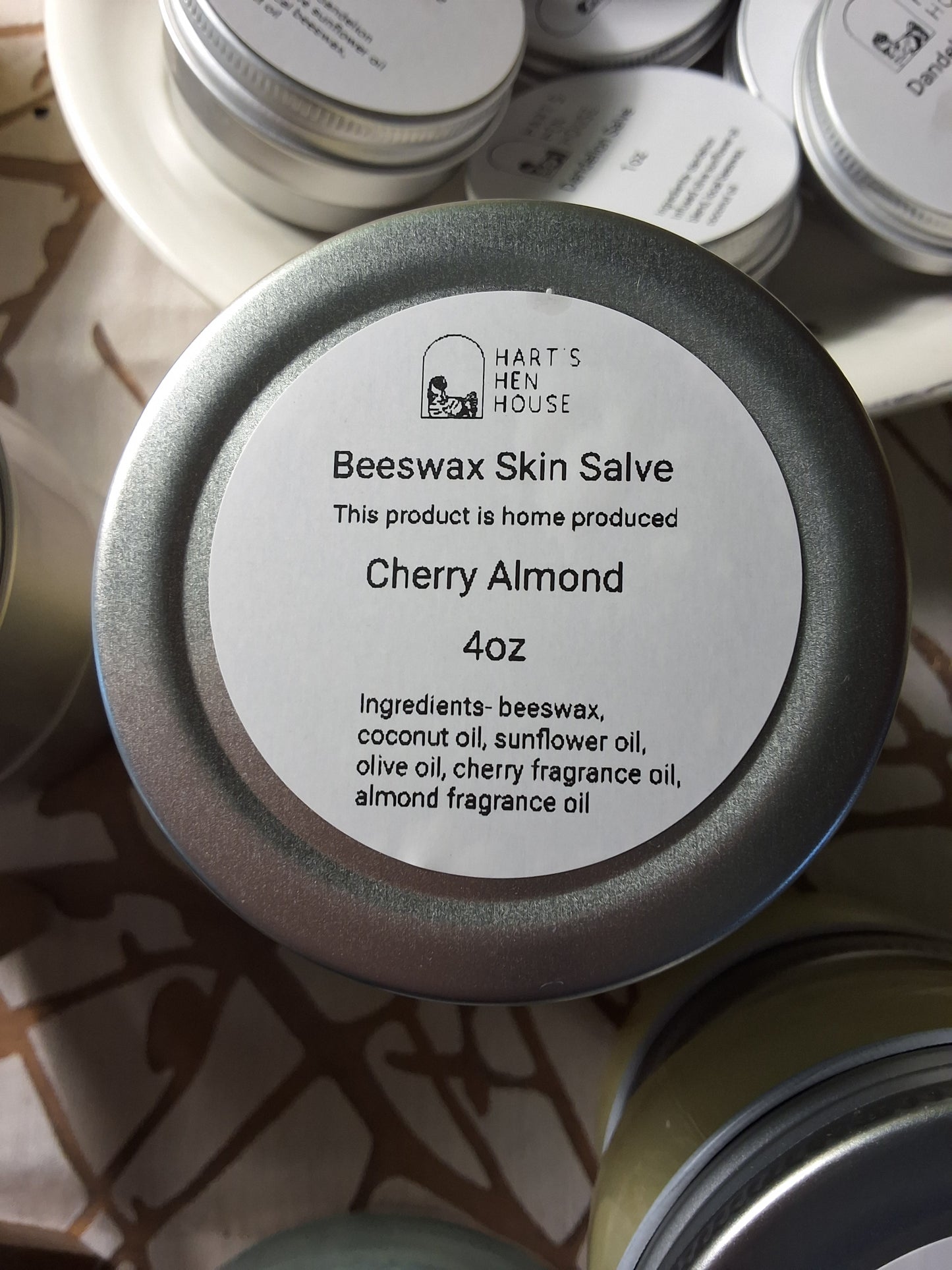 Mostly natural skin salve
