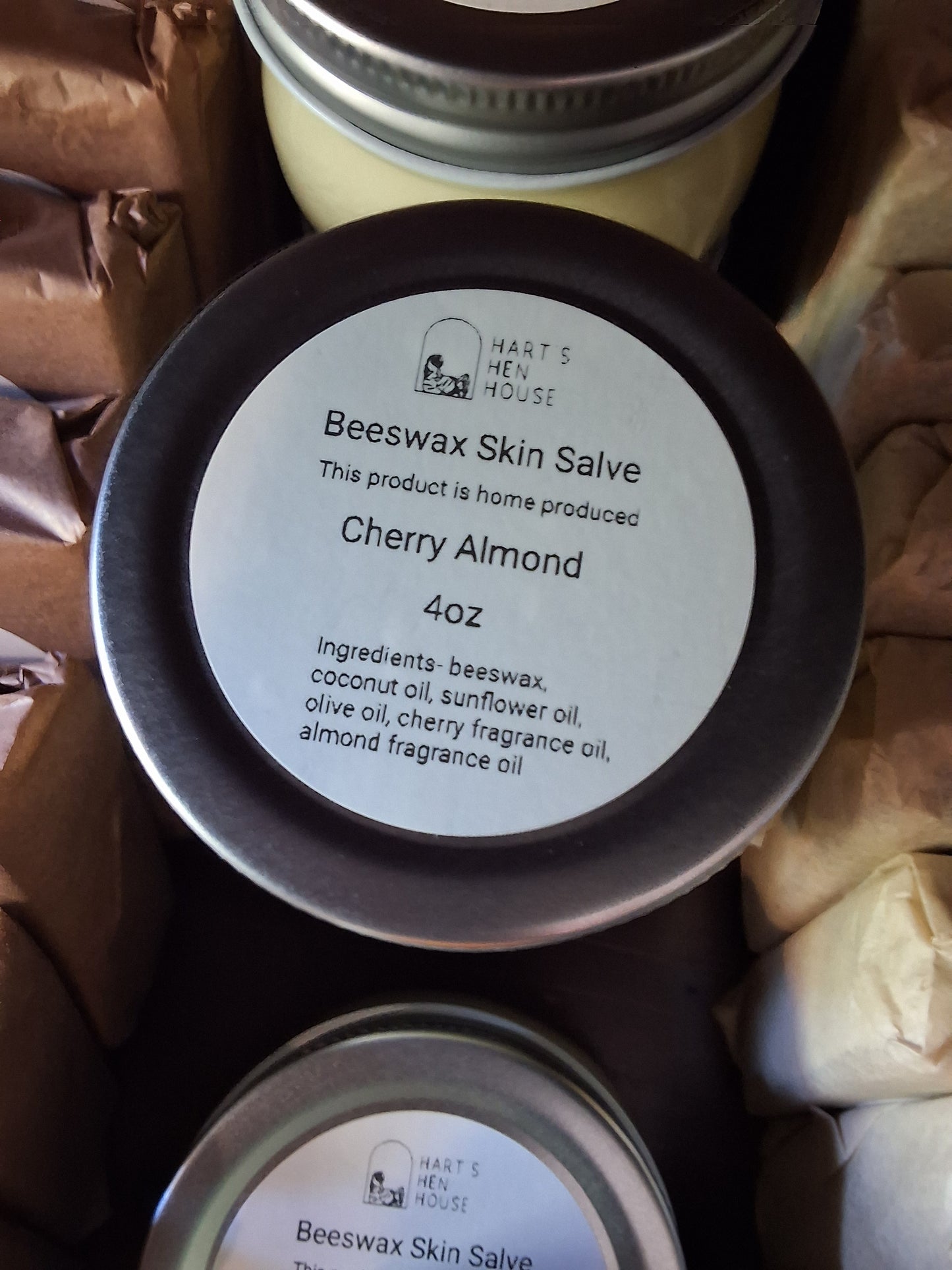 Mostly natural skin salve