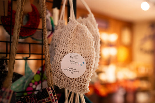 Pre-Filled Sisal Soap Bag